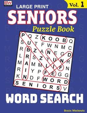 portada Seniors Puzzle Book: Word Search, Specially Designed for Adults 