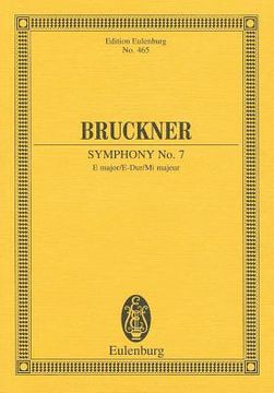portada bruckner: symphony no. 7, e major/e-dur/mi majeur (en Inglés)
