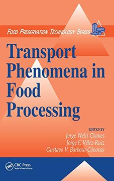 portada Transport Phenomena in Food Processing (en Inglés)