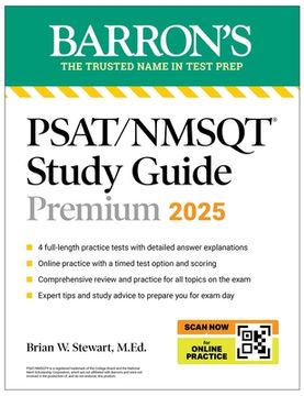 portada Psat/NMSQT Premium Study Guide: 2025: 2 Practice Tests + Comprehensive Review + 200 Online Drills (en Inglés)