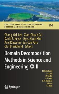 portada Domain Decomposition Methods in Science and Engineering XXIII (en Inglés)