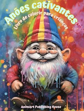 portada Anões cativantes Livro de colorir para crianças Cenas divertidas e criativas da Floresta Mágica: Desenhos de fantasia fofos para crianças que adoram a (en Portugués)