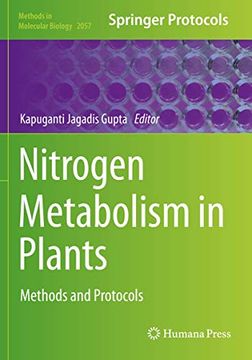 portada Nitrogen Metabolism in Plants: Methods and Protocols (en Inglés)