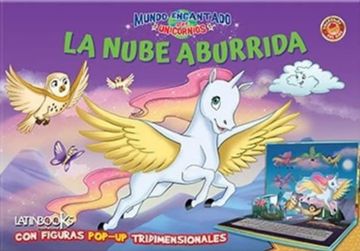 portada UNICORNIOS POP UP LA NUBE ABURRIDA (in Spanish)