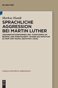 portada Sprachliche Aggression bei Martin Luther (in German)