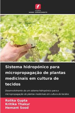 portada Sistema hidropónico para micropropagação de plantas medicinais em cultura de tecidos