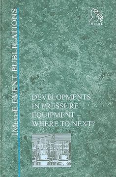 portada Developments in Pressure Equipment: Where to Next? (in English)