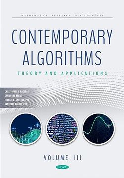 portada Contemporary Algorithms: Theory and Applications