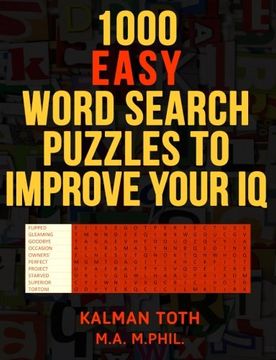 portada 1000 Easy Word Search Puzzles to Improve Your IQ