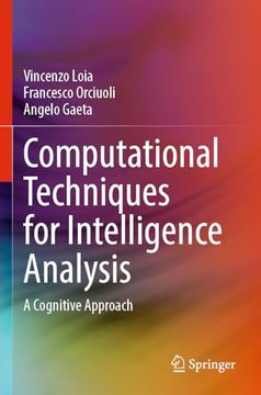 portada Computational Techniques for Intelligence Analysis: A Cognitive Approach (en Inglés)