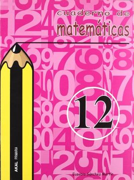 portada Matemáticas, Educación Primaria. Cuaderno 12
