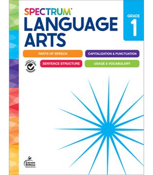 portada Spectrum Language Arts Workbook, Grade 1