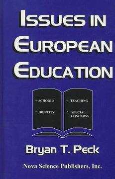 portada issues in european education (en Inglés)