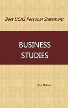 portada Best UCAS Personal Statement: Business Studies (en Inglés)