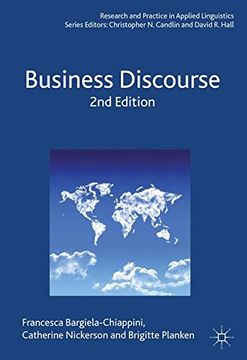 portada Business Discourse (Research and Practice in Applied Linguistics) (en Inglés)