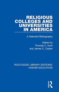 portada Religious Colleges and Universities in America (Routledge Library Editions: Higher Education) (en Inglés)