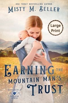 portada Earning the Mountain Man's Trust (en Inglés)