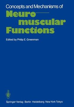 portada concepts and mechanisms of neuromuscular functions: an international conference on concepts and mechanisms of neuromuscular functions (in English)