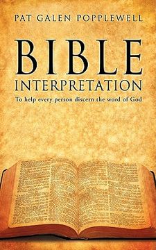 portada bible interpretation (en Inglés)