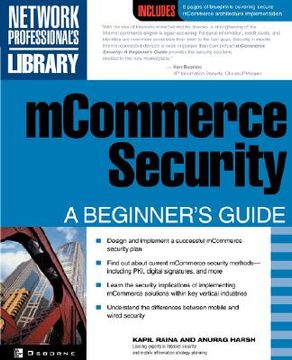 portada mcommerce security: a beginner's guide (en Inglés)