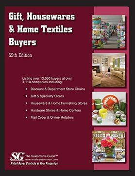 portada Gifts, Housewares & Home Textile Buyers Directory 2022 (The Salesmans Guides) 