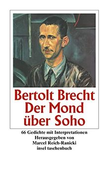 portada Der Mond Über Soho: 66 Gedichte mit Interpretationen (Insel Taschenbuch) (en Alemán)