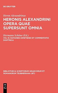 portada Rationes Dimetiendi et Commentatio Dioptrica (en Inglés)