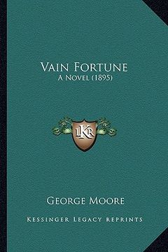 portada vain fortune: a novel (1895) a novel (1895) (in English)