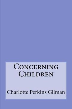 portada Concerning Children (in English)