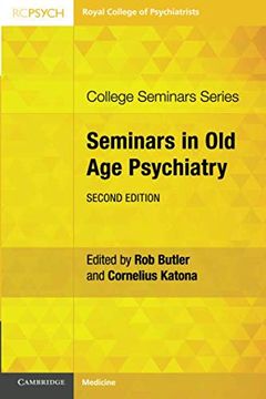 portada Seminars in old age Psychiatry (College Seminars Series) (en Inglés)