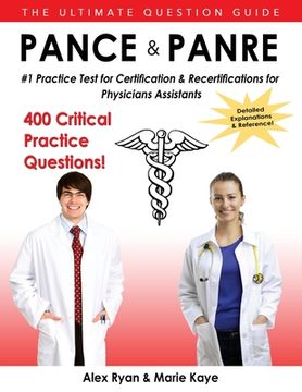 portada Pance and Panre: #1 Practice Test for Certification & Recertification for Physician Assistants (en Inglés)