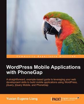 portada wordpress mobile applications with phonegap (en Inglés)