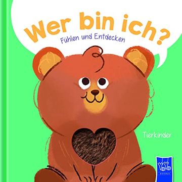 portada Wer bin Ich? Fühlen und Entdecken - Tierkinder (in German)