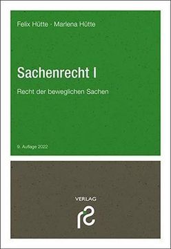 portada Sachenrecht i: Recht der Beweglichen Sachen (en Alemán)