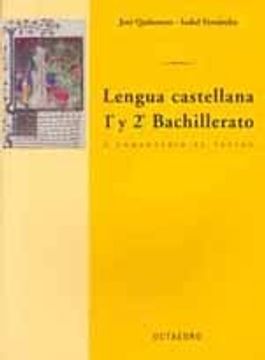 portada Lengua castellana 1º y 2º Bachillerato: (y comentario de textos) (Programa Lengua Viva)