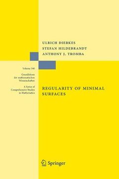 portada regularity of minimal surfaces (in English)