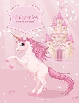 portada Unicornios libro para colorear 1