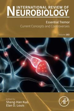 portada Essential Tremor: Current Concepts and Controversies (Volume 163) (International Review of Neurobiology, Volume 163) (en Inglés)