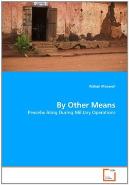 portada By Other Means: Peacebuilding During Military Operations