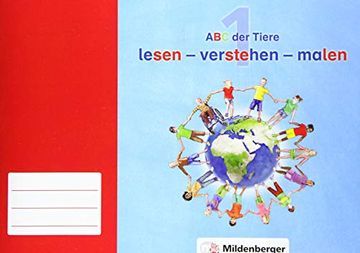 portada Abc der Tiere 1 Lesen - Verstehen - Malen -Language: German (en Alemán)