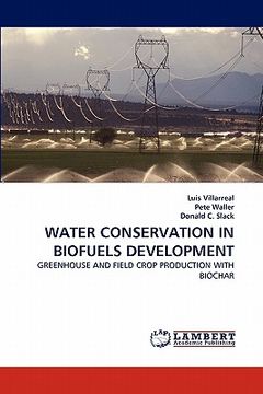 portada water conservation in biofuels development (en Inglés)