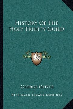 portada history of the holy trinity guild