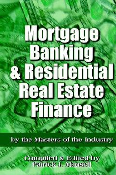 portada mortgage banking and residential real estate finance (en Inglés)