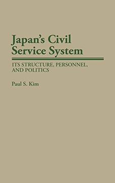 portada Japan's Civil Service System: Its Structure, Personnel, and Politics (en Inglés)