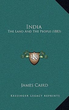 portada india: the land and the people (1883) (in English)