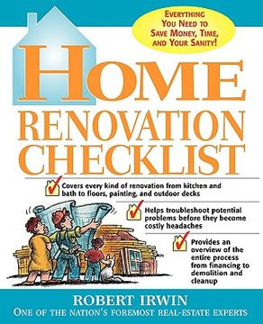 portada home renovation checklist (en Inglés)