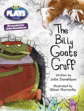 portada Julia Donaldson Plays the Troll, the Beetles and the Three Billy Goats Gruff (Turquoise) (en Inglés)
