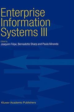 portada enterprise information systems iii (en Inglés)