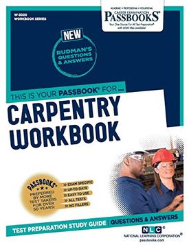 portada Carpentry Workbook (en Inglés)