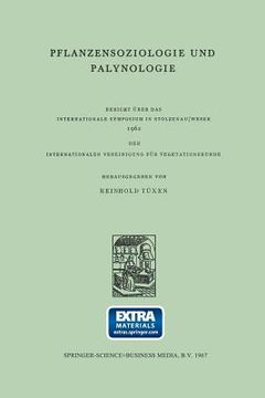 portada Pflanzensoziologie Und Palynologie (en Alemán)